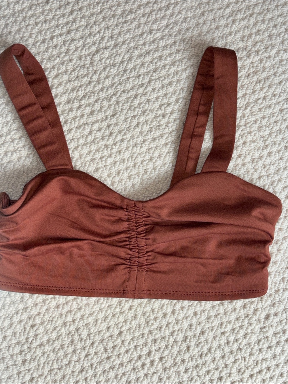 Alo Rouched Sports Bra